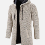 Fleece Gevoerd Winter Vest met Kap voor Heren