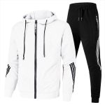Comfortabele Capuchon Trui met Joggerbroek Tracksuit voor Mannen - Afbeelding 3