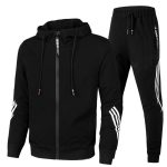 Comfortabele Capuchon Trui met Joggerbroek Tracksuit voor Mannen - Afbeelding 4