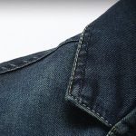 Denim Blazer met Zakken voor Heren - Afbeelding 4