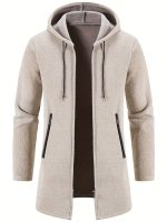 Fleece-gevoerde Hoodie met Rits voor Heren - Afbeelding 19