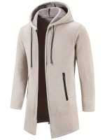 Fleece-gevoerde Hoodie met Rits voor Heren - Afbeelding 10