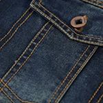 Denim Jas met Knopen en Zakken voor Heren - Afbeelding 5