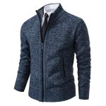 Gebreide Cardigan met Zakken voor Heren - Afbeelding 5