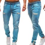 Denim Broek met Zakken voor Heren - Afbeelding 2