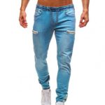 Denim Broek met Zakken voor Heren